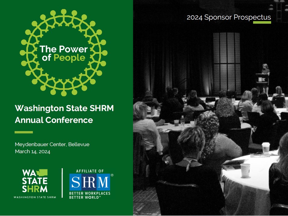 2024 Washington SHRM Annual Conference Blue Mountain Human Resources